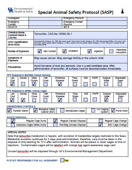 SASP Example